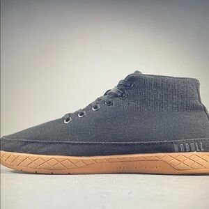 Men's Black High-Top Sneakers